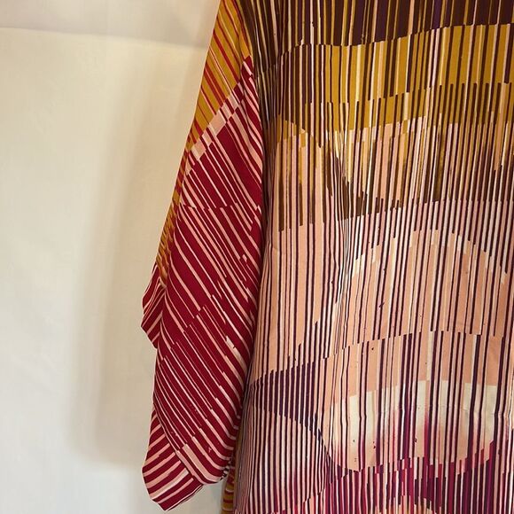 Cabi Kimono  3/4 sleeve Open Front Size Medium - Picture 8 of 11